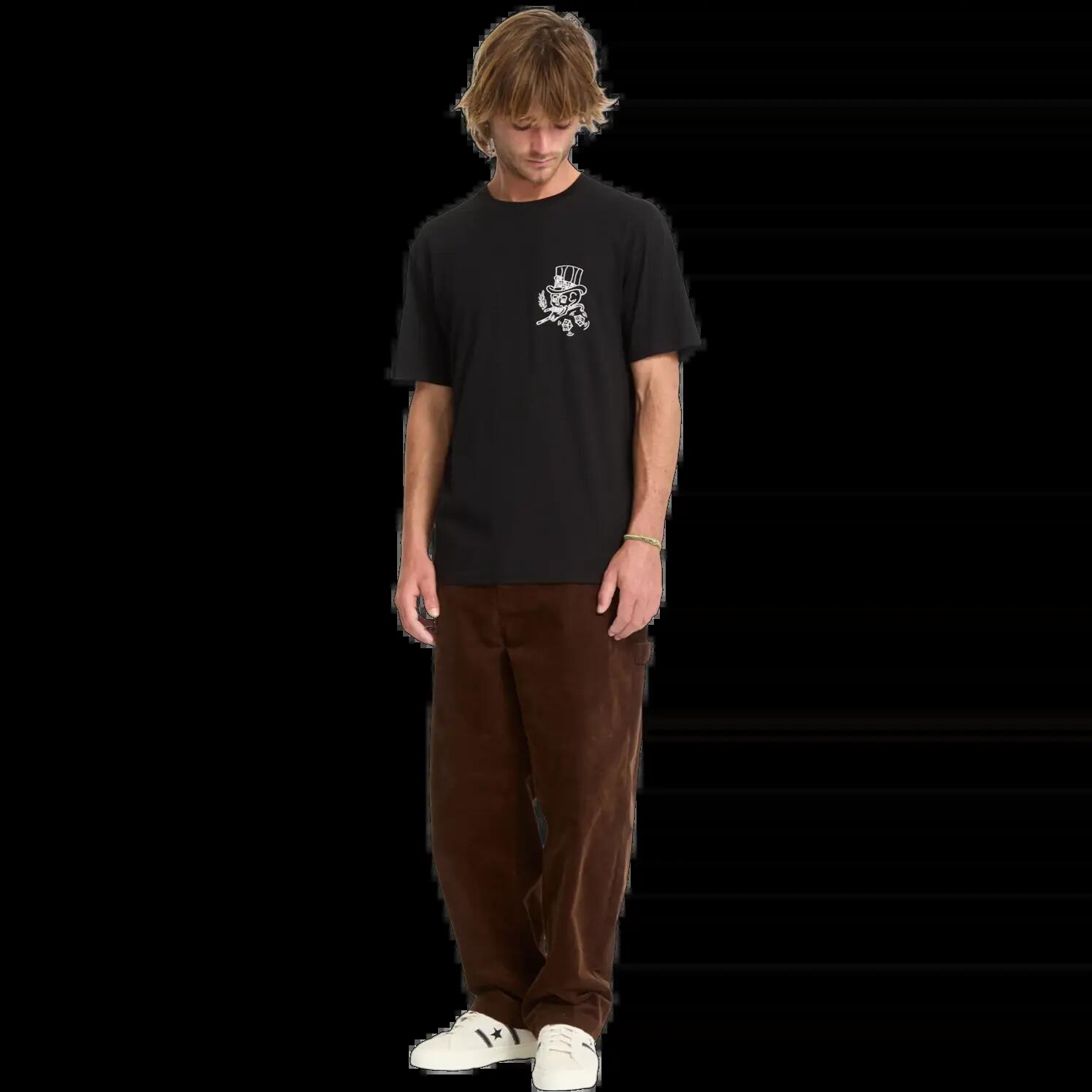 Camiseta Volcom Harry Negro Morado Ceniza 6/8