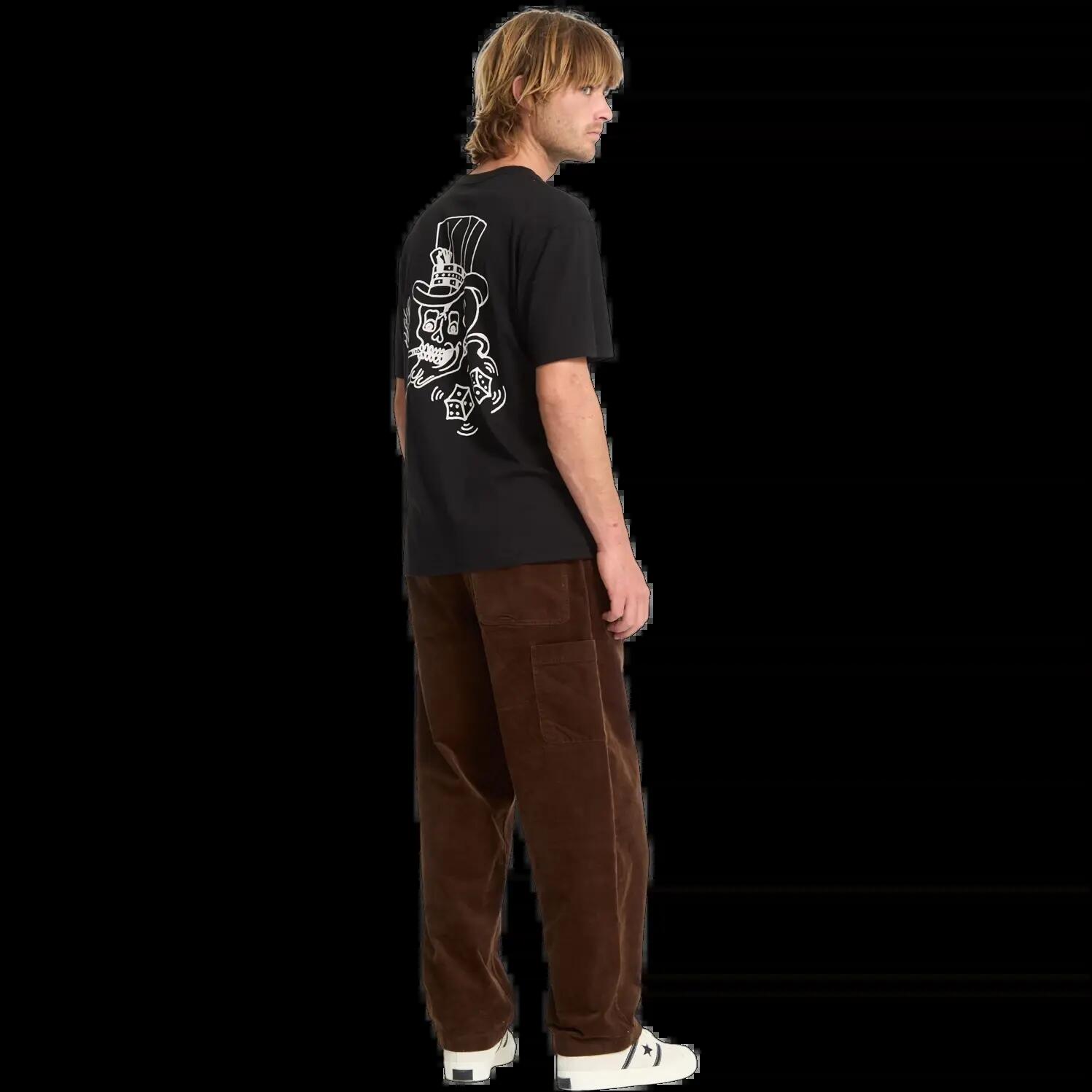 Camiseta Volcom Harry Negro Morado Ceniza 4/8