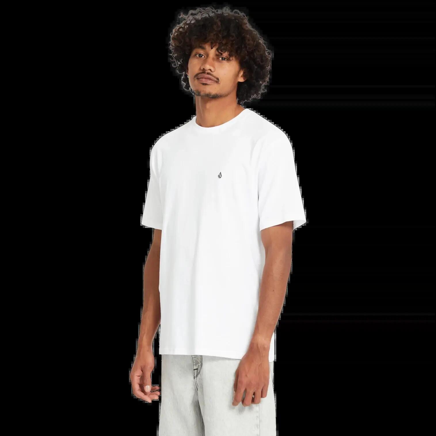 Camiseta Volcom Stone Blanks Blanco 7/7