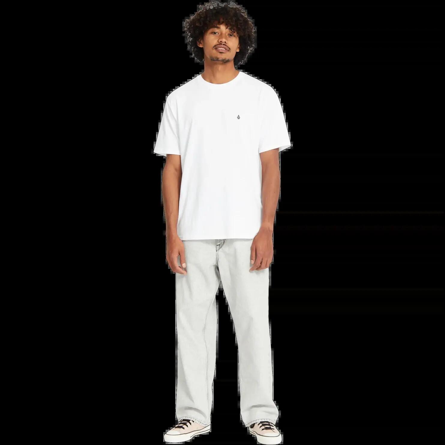 Camiseta Volcom Stone Blanks Blanco 6/7
