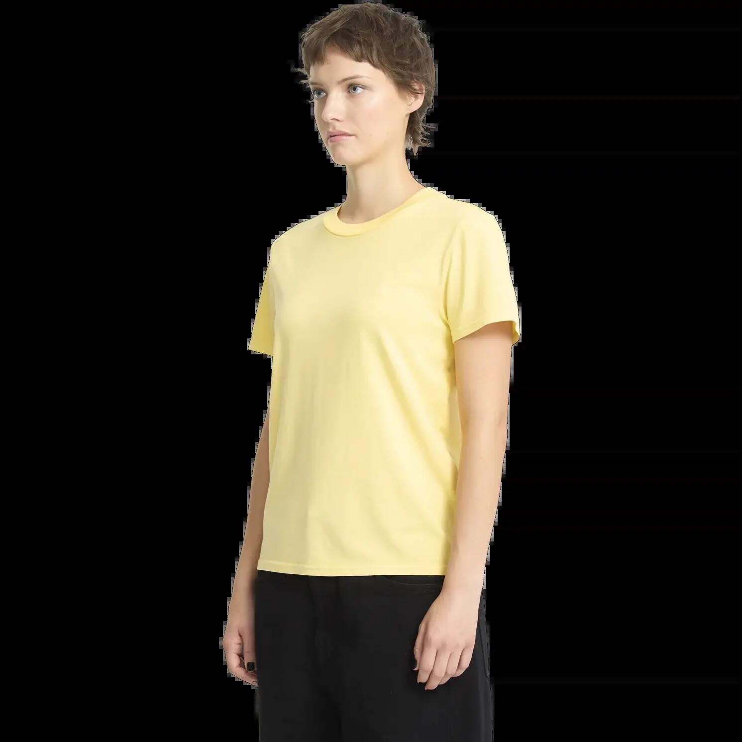 T-shirt Volcom Solid Stone Amarelo Amanhecer 5/6