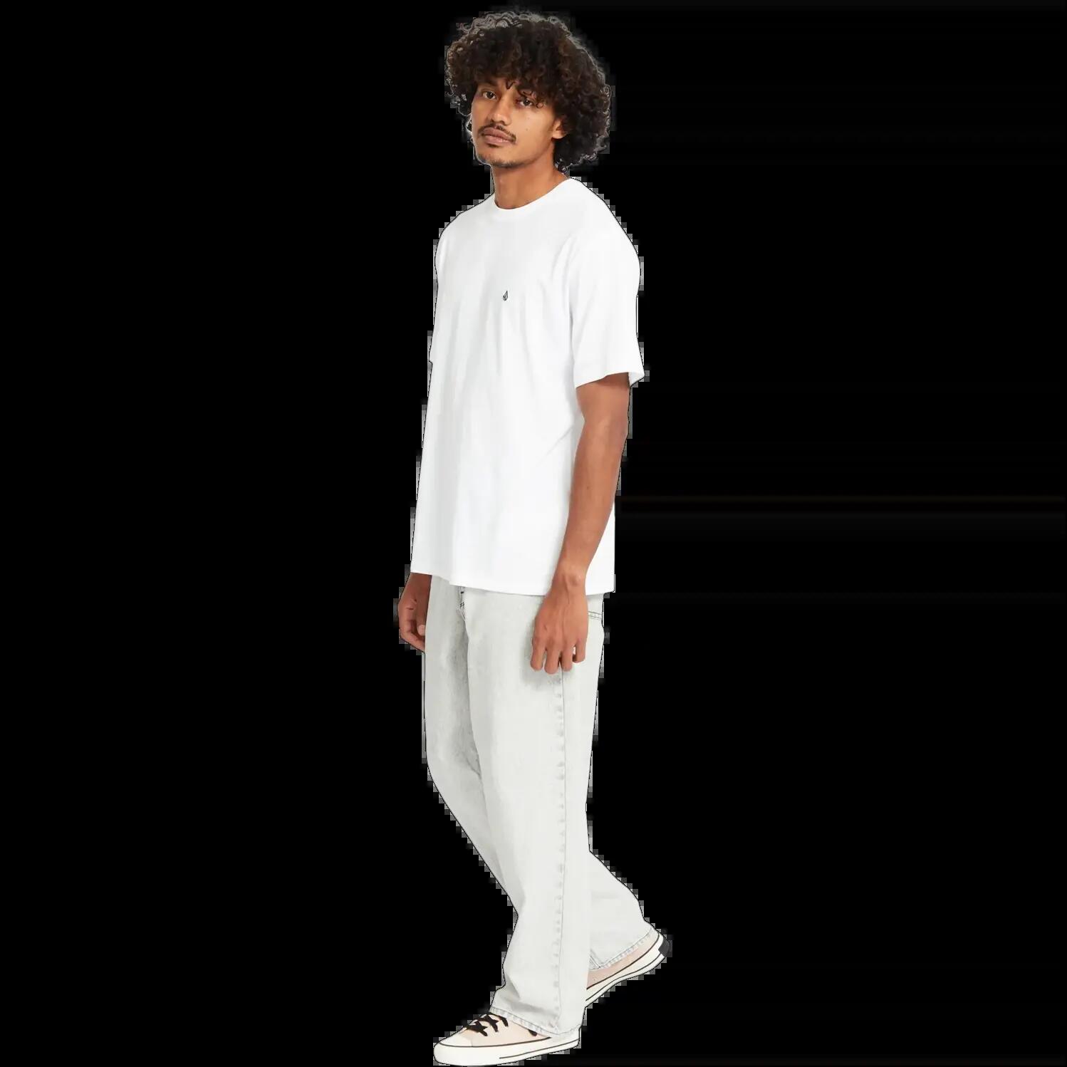 Camiseta Volcom Stone Blanks Blanco 4/7