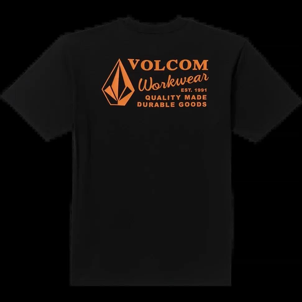 T-shirt Volcom Workwear Noir Brindle 7/7