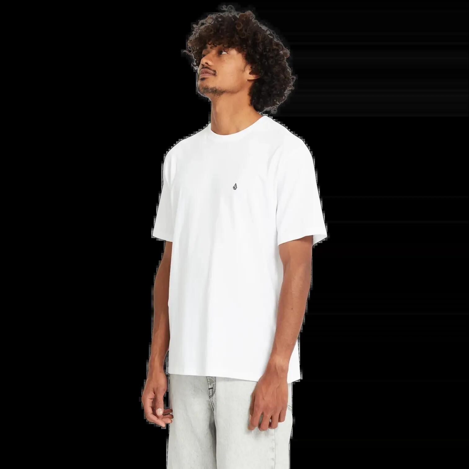 Camiseta Volcom Stone Blanks Blanco 3/7