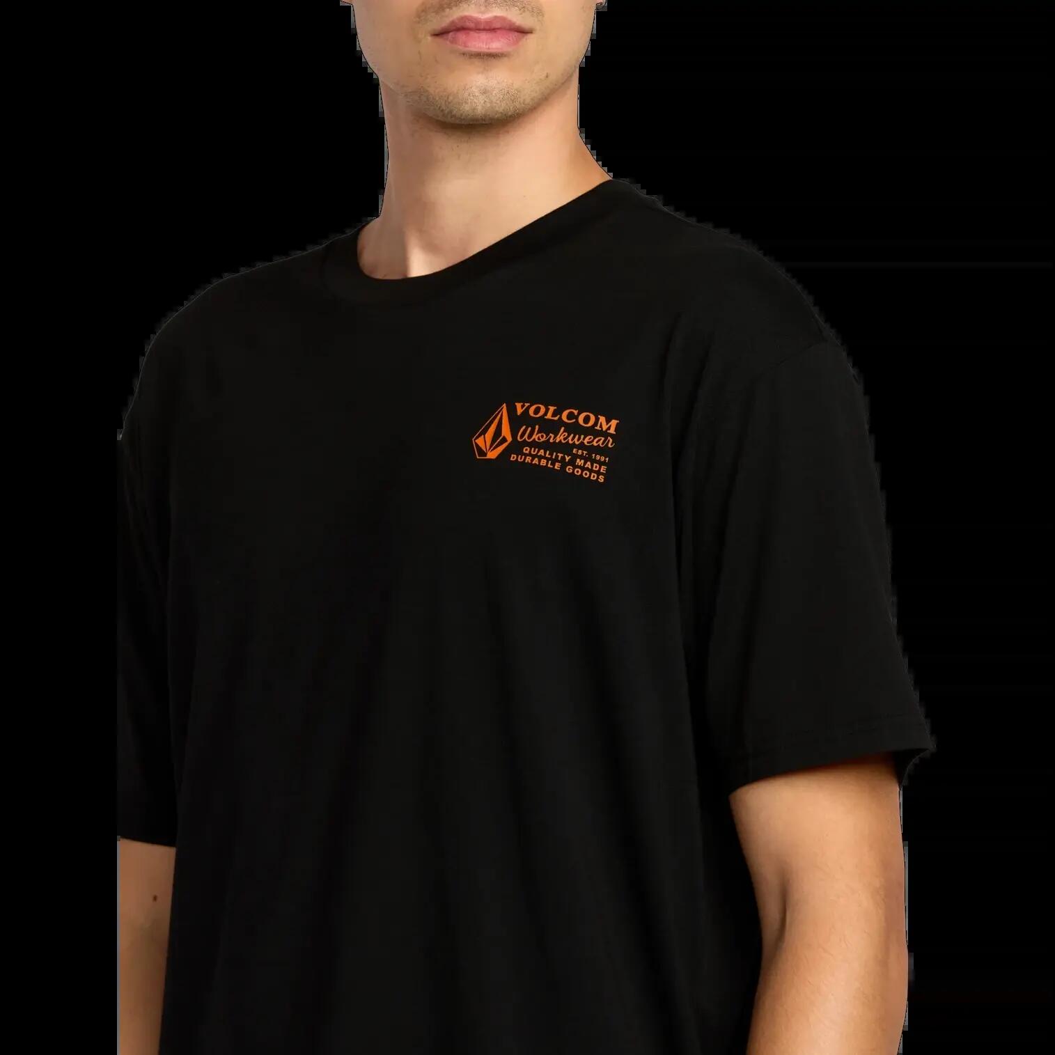 T-shirt Volcom Workwear Noir Brindle 4/7