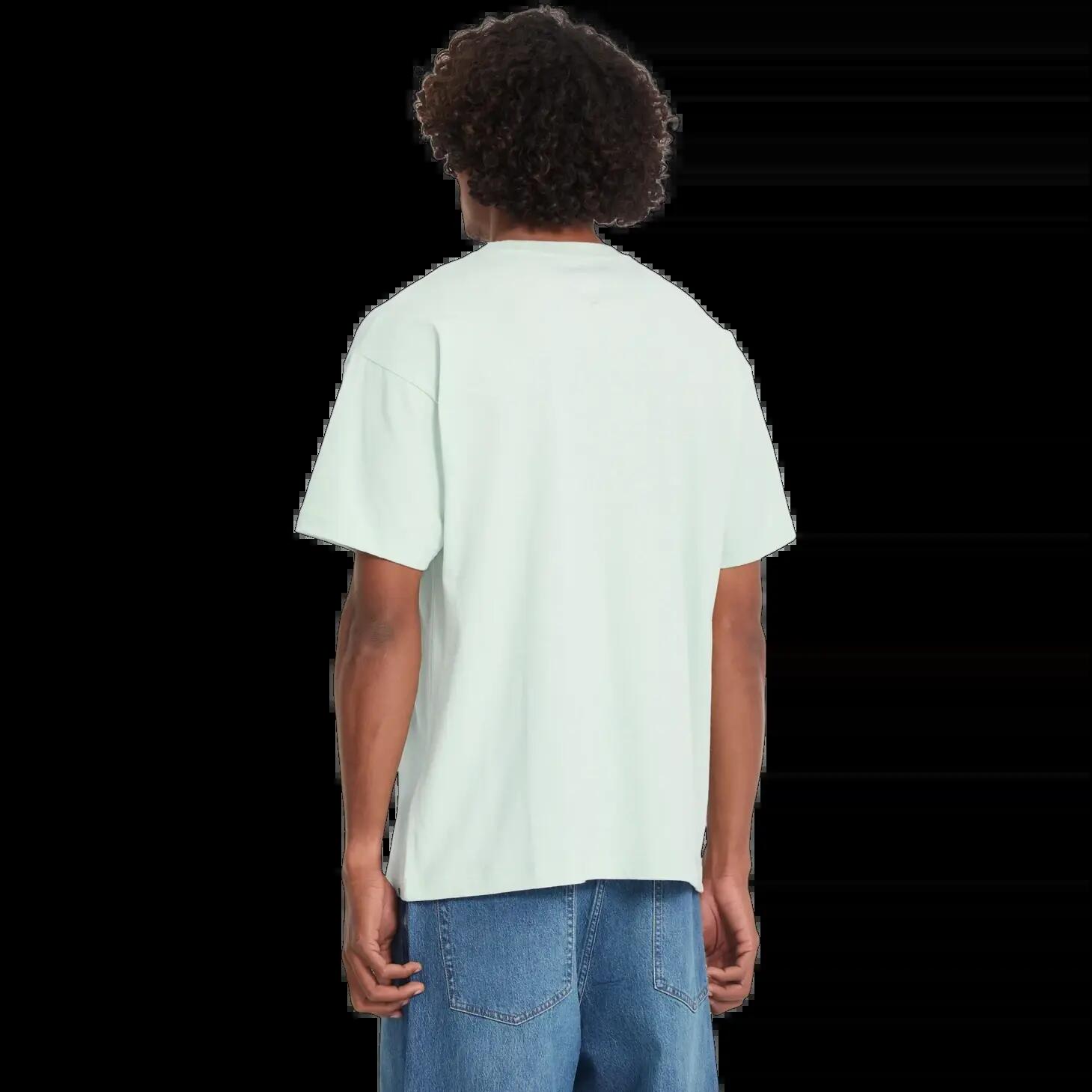 T-shirt Volcom PISTOL STONE LSE SST Vert Aqua Pâle 2/6