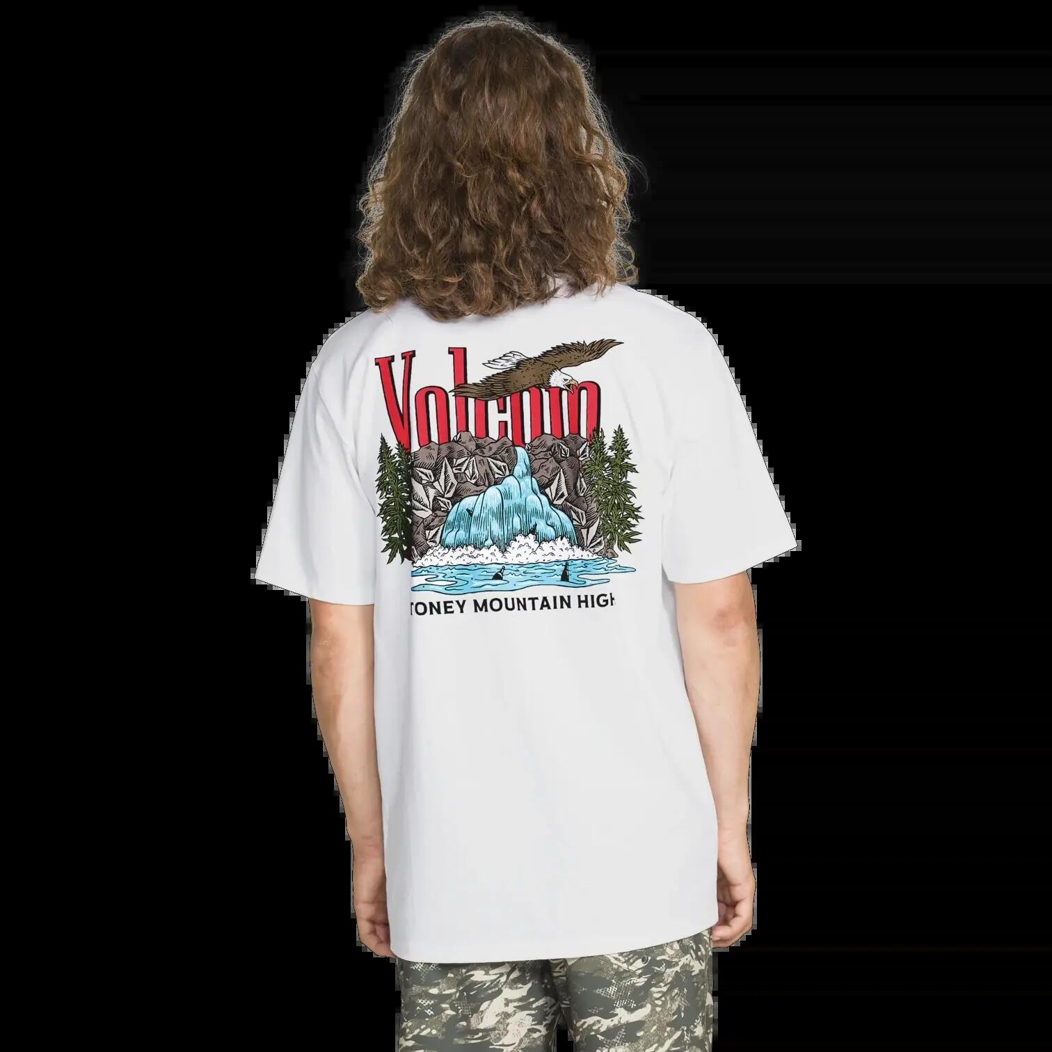T-shirt Volcom Stoney Mountain Blanc 2/2