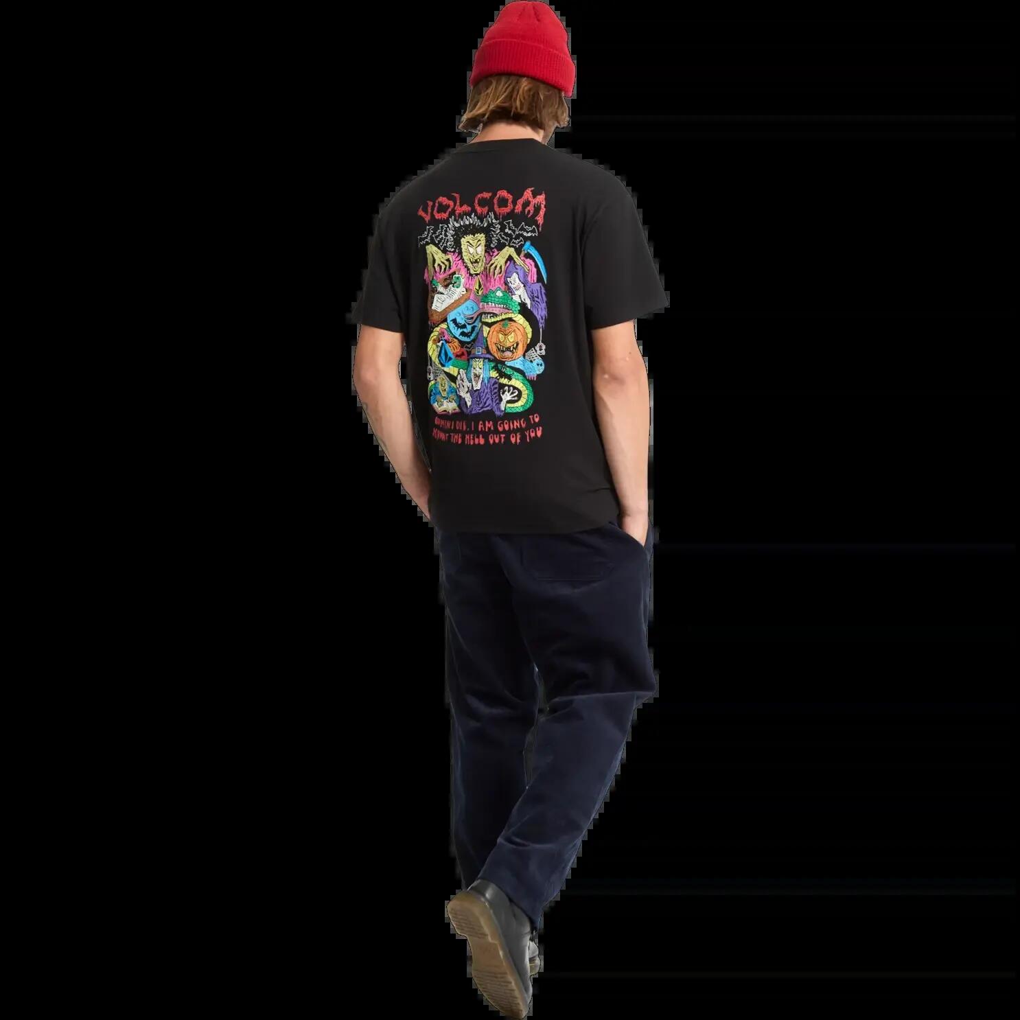 T-shirt Volcom J.J. Villard Preto 4/7