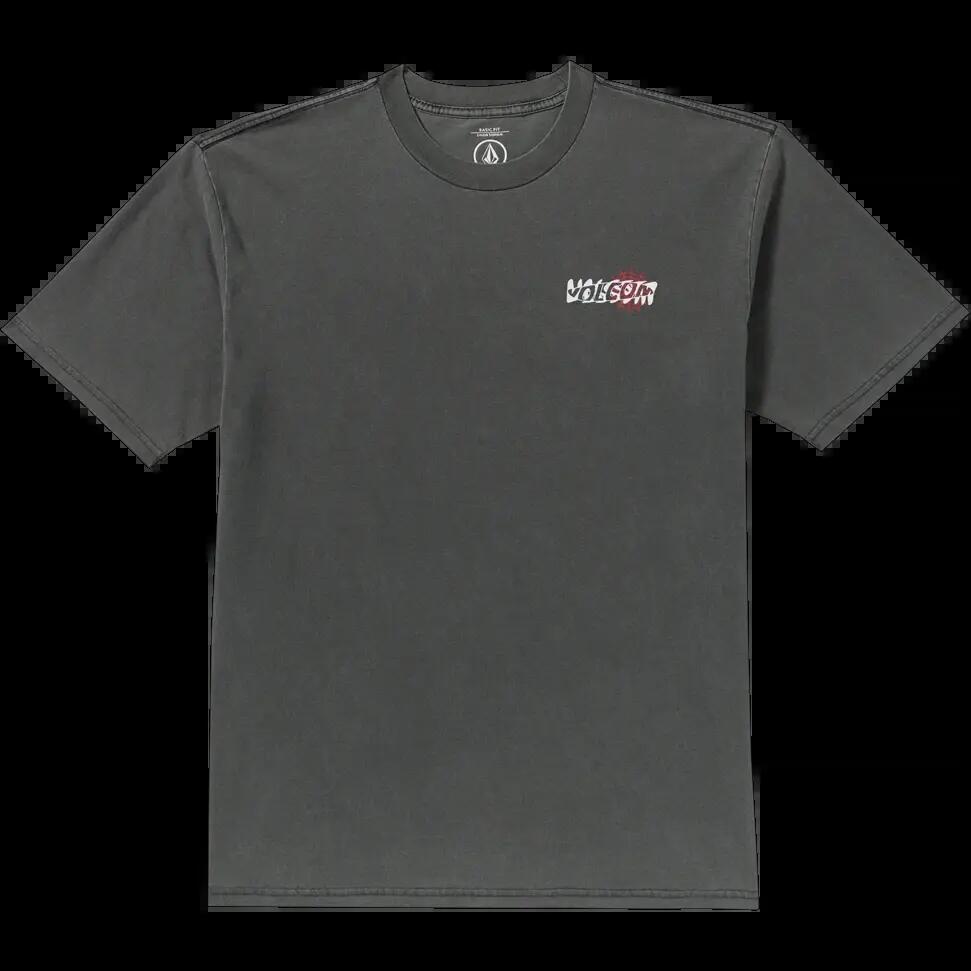 T-shirt Volcom Brain Mix Cinza Escuro 6/7