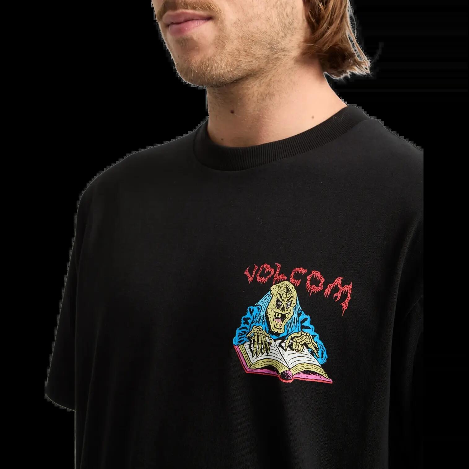 T-shirt Volcom J.J. Villard Preto 3/7