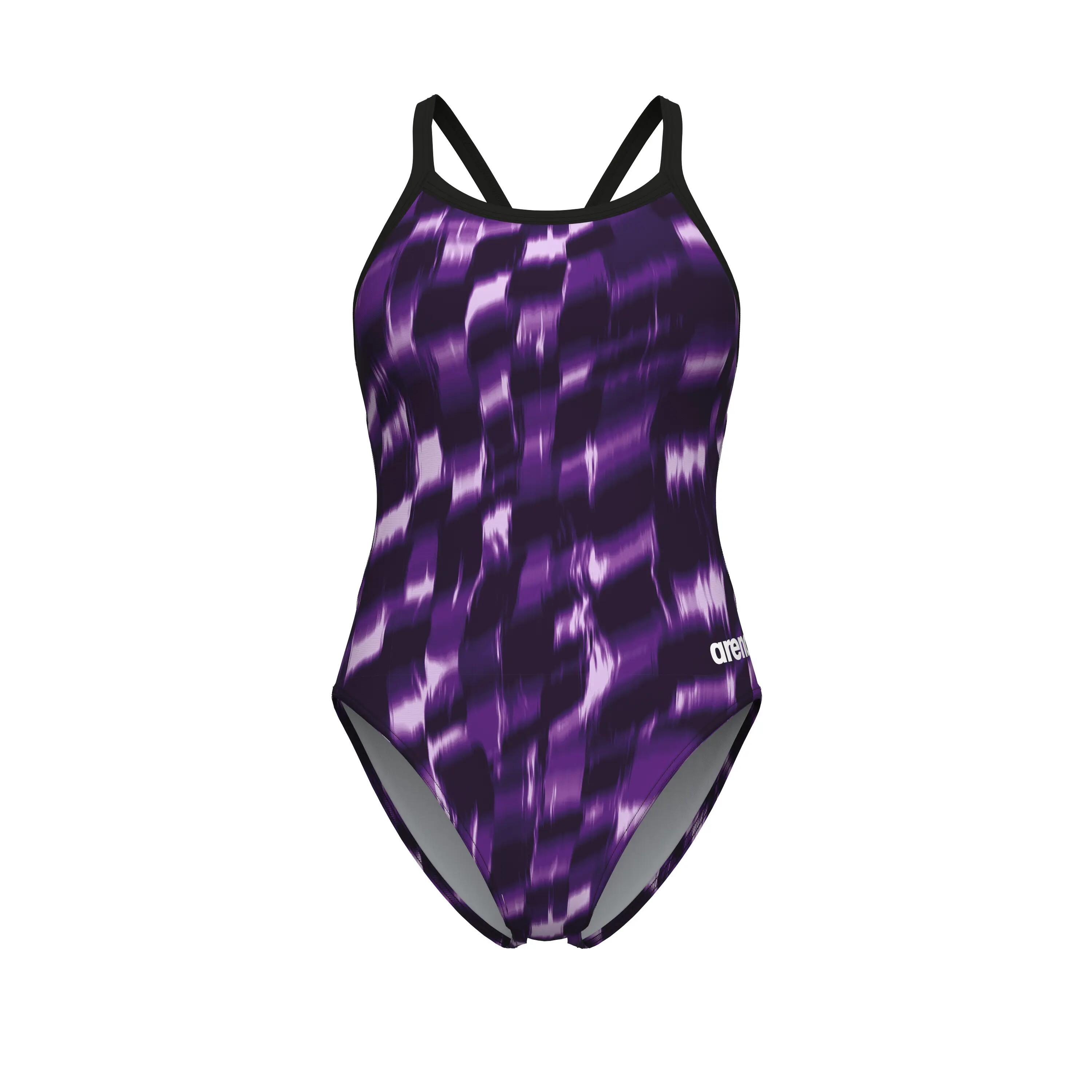 Costum de baie damă Arena Wave Swim Challenge Back 7/7