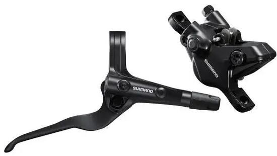 Hamulce tarczowe hydrauliczne Shimano MT410/MT402 czarne