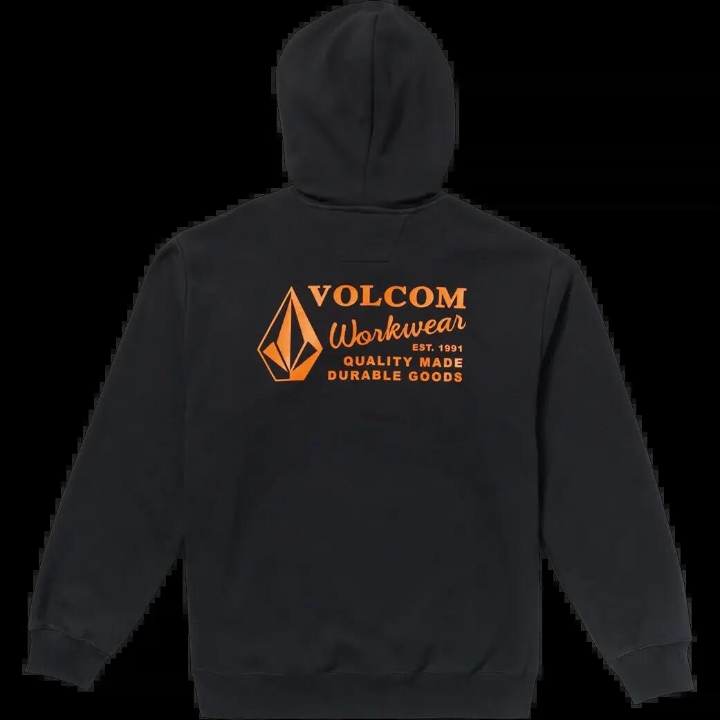 Sudadera con capucha Volcom Workwear Negro 6/6