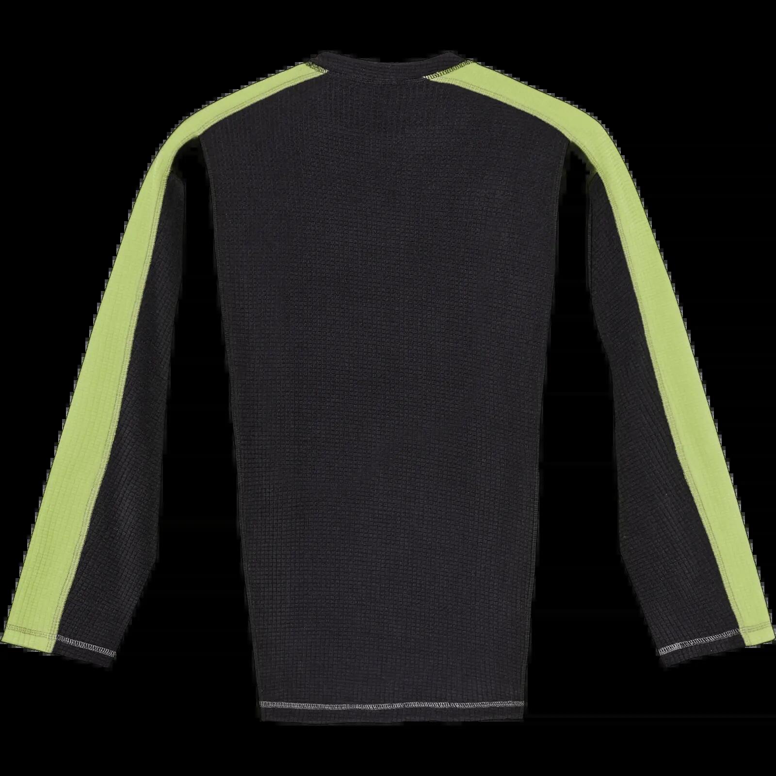 Sweatshirt Polar Skate Co. Grid Fleece Preto Chartreuse 2/2