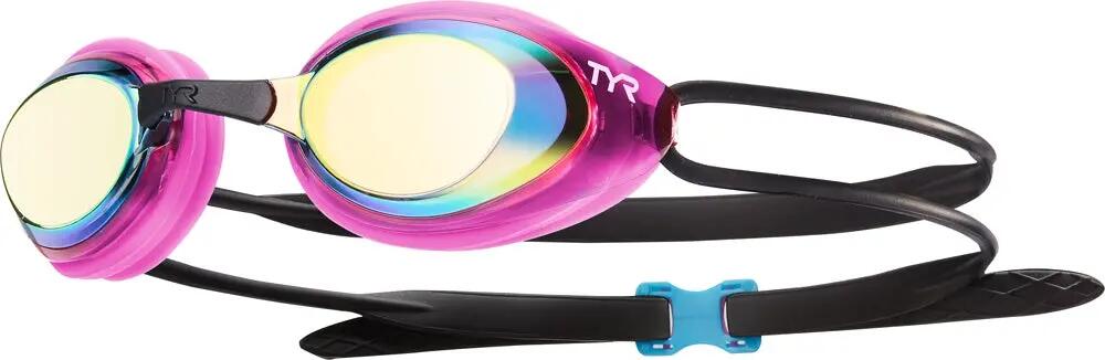 Okularki pływackie damskie TYR Blackhawk racing femme z powłoką lustrzaną 1/2