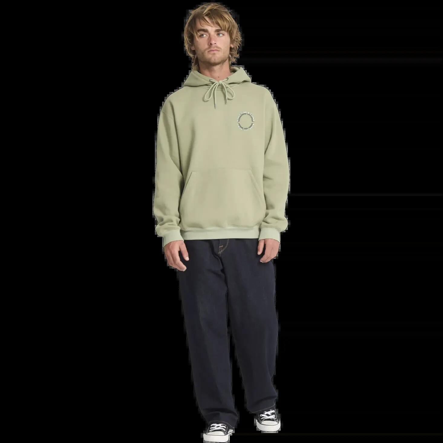Sudadera con capucha Volcom Watanite Verde 8/8