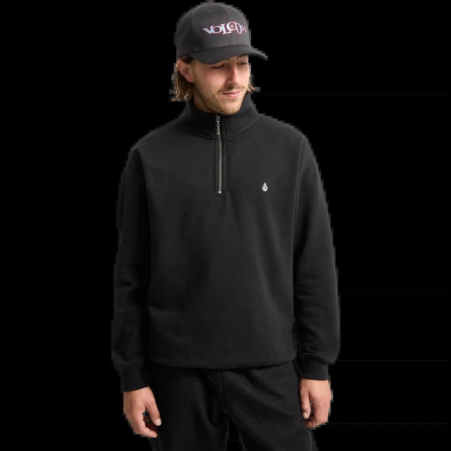 Sudadera Volcom Single Stone Negro 5/7