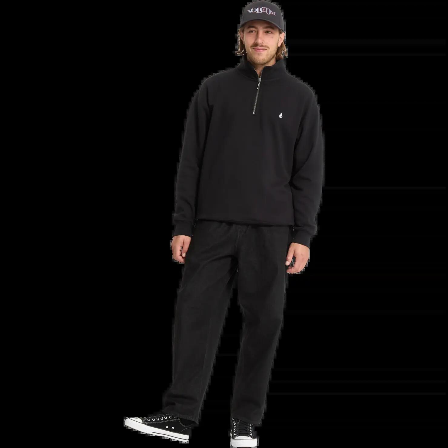 Sudadera Volcom Single Stone Negro 4/7