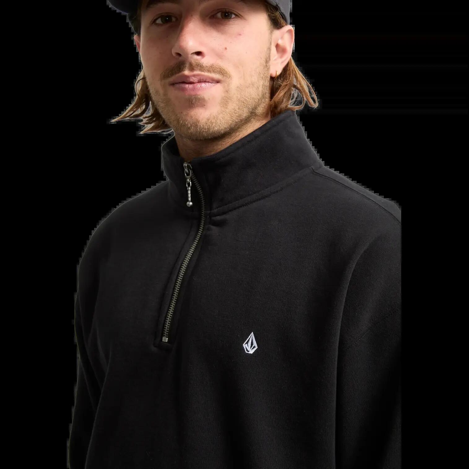 Sudadera Volcom Single Stone Negro 3/7