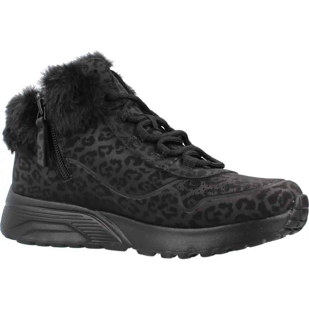Girl Trainers Skechers Uno Lite Cozy Leopard 5/5
