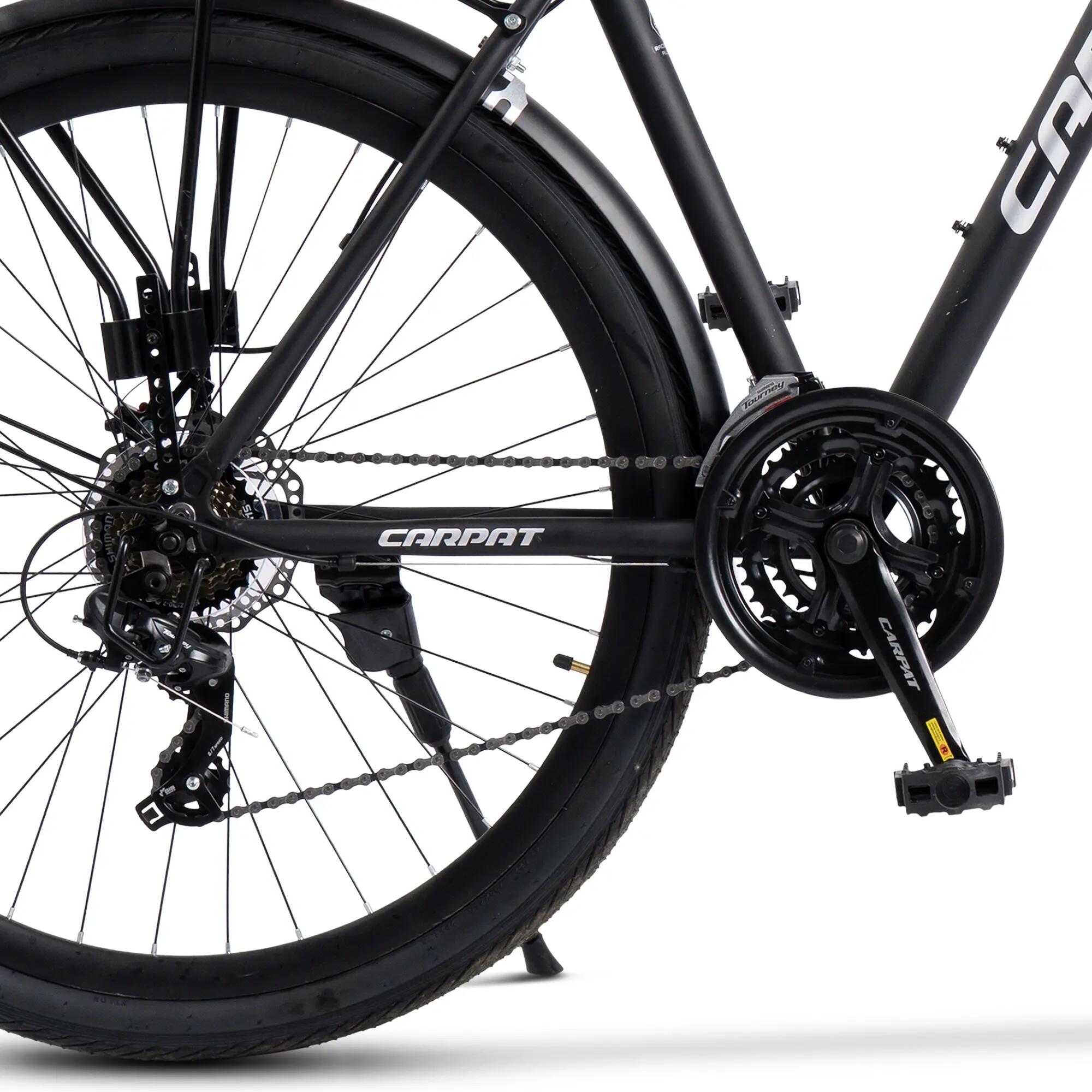 Bicicletă MTB cu suspensie integrala Rocky 21v Negru/Gri 8/9