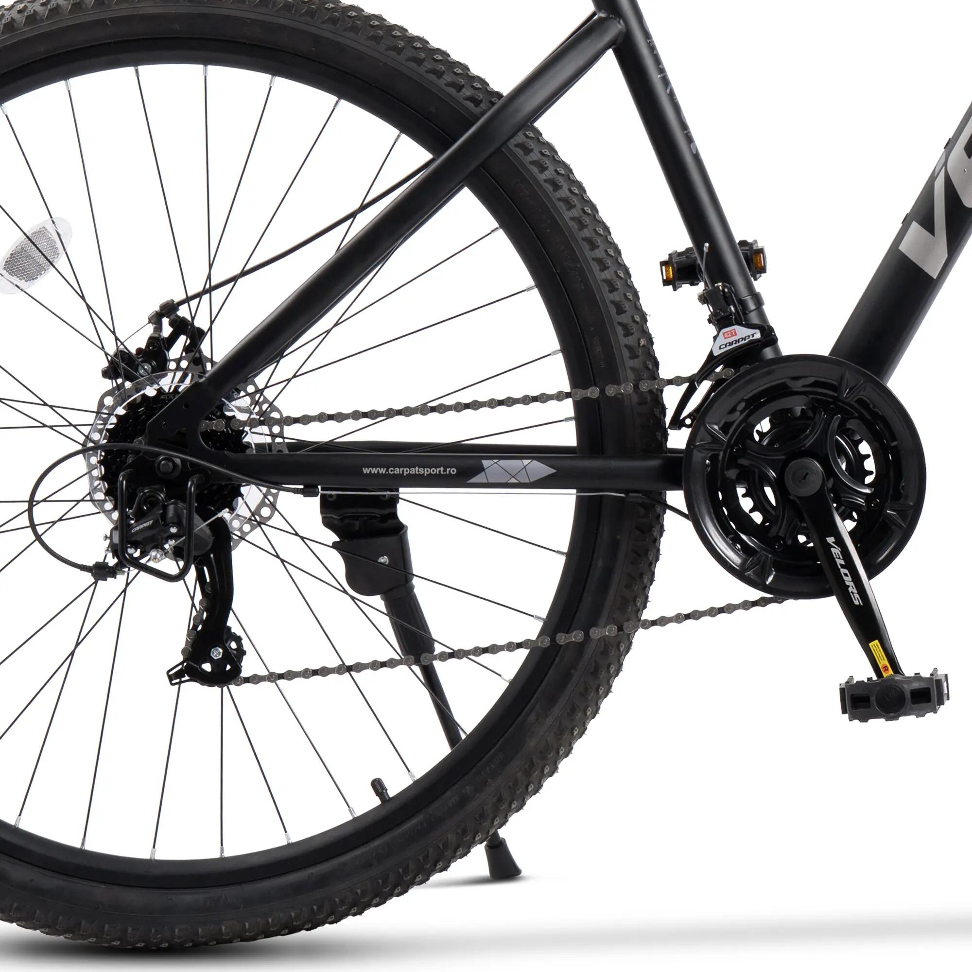 Bicicletă MTB cu suspensie integrala Challenge 21v Negru/Gri 8/9