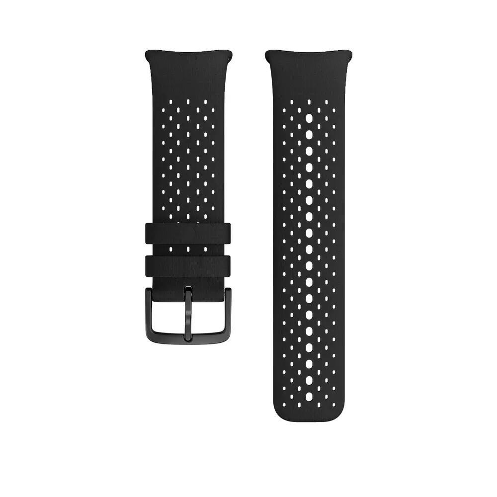 Bracelet de montre Polar Pacer Pro Silicone Gris/Noir 3/3