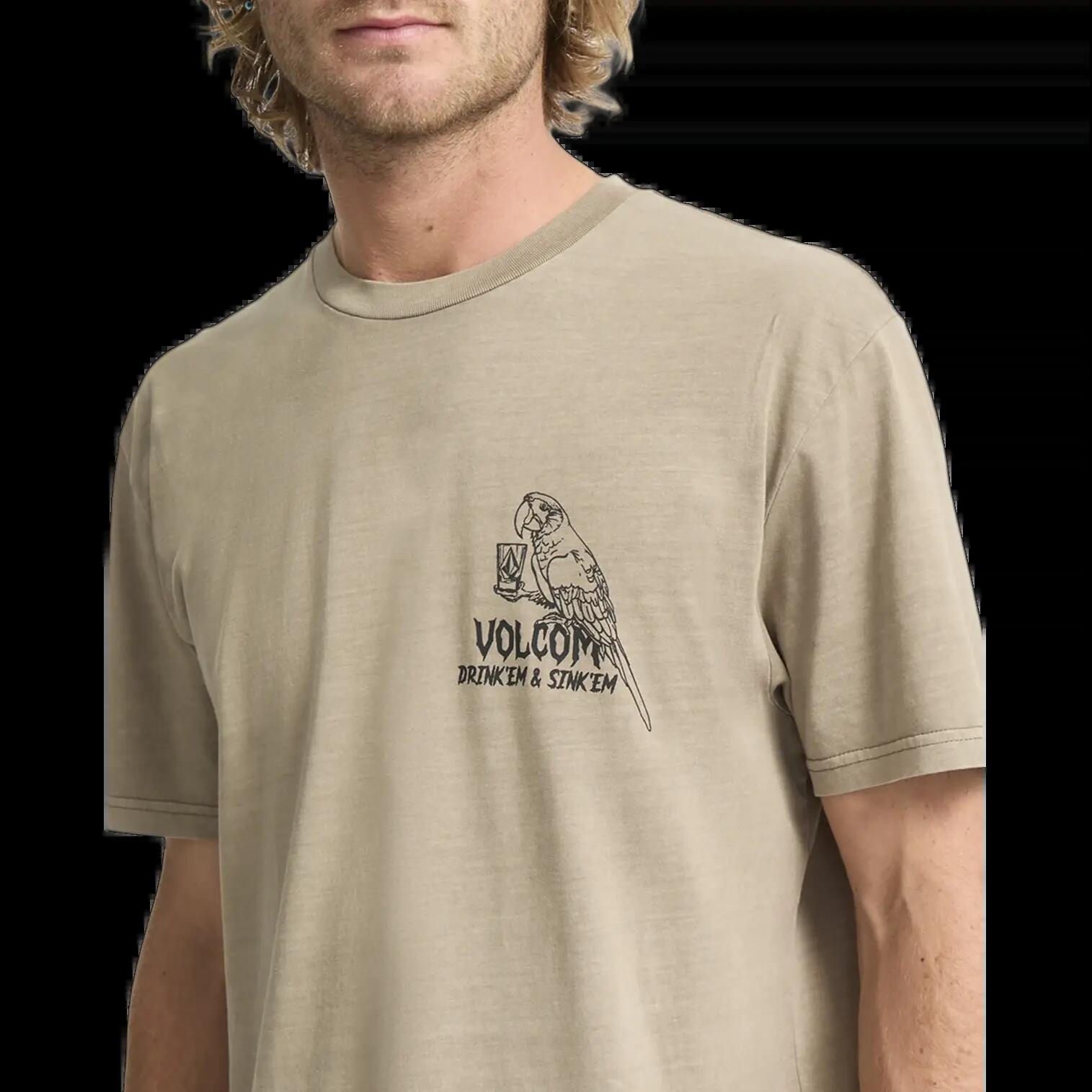 Camiseta Volcom Liquor Locker Marrón 5/7