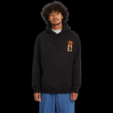 Sudadera con capucha Volcom Gonyvaders PO Negro