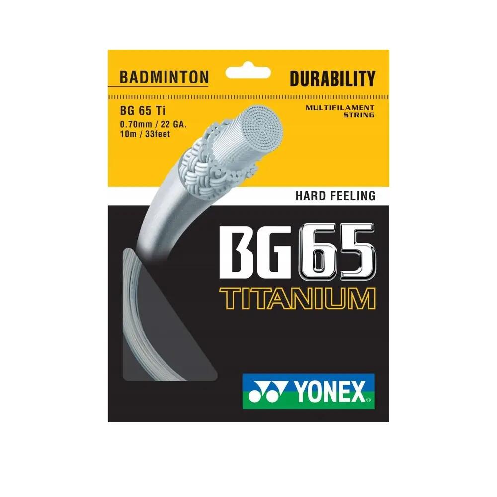 Badmintonový výplet Yonex BG 65 Ti 10 m 2/4