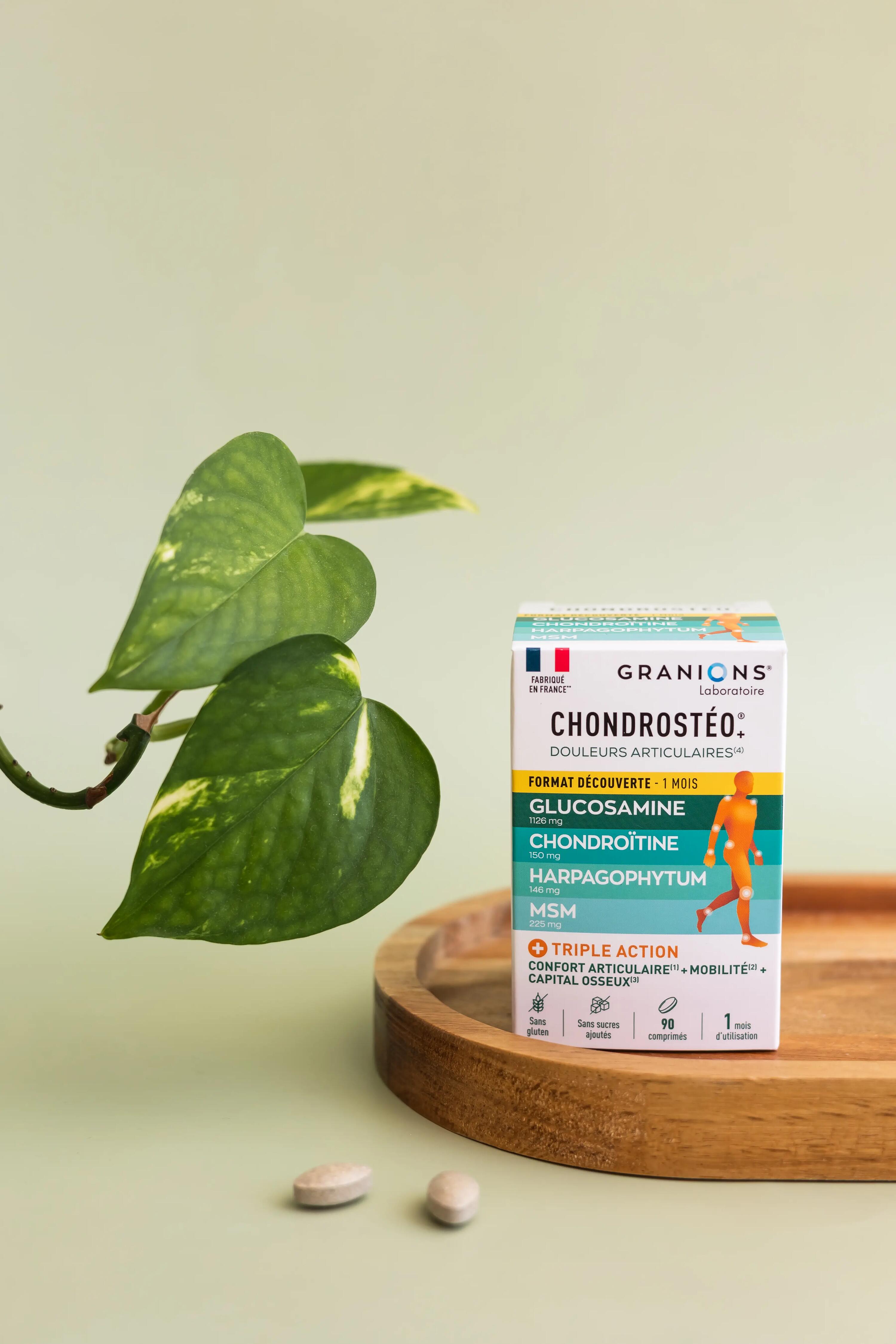 Supliment alimentar pentru articulatii, Chondrosteo+, 90 comprimate 2/3