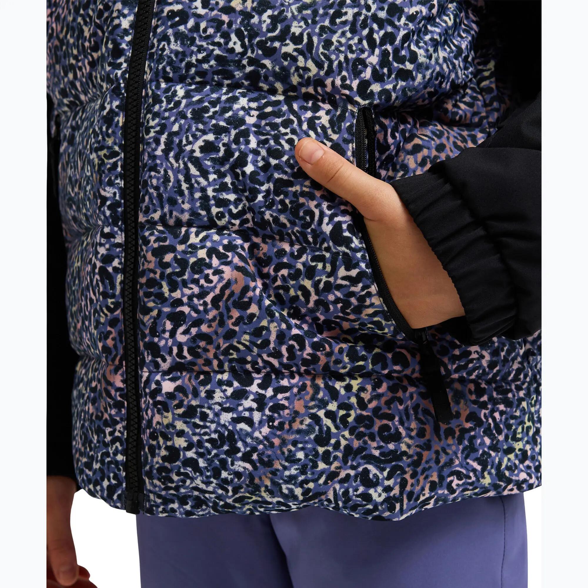 Veste de snow technique SNOWYHILL PRINTED PUFFY 10K Violet Fille 7/7