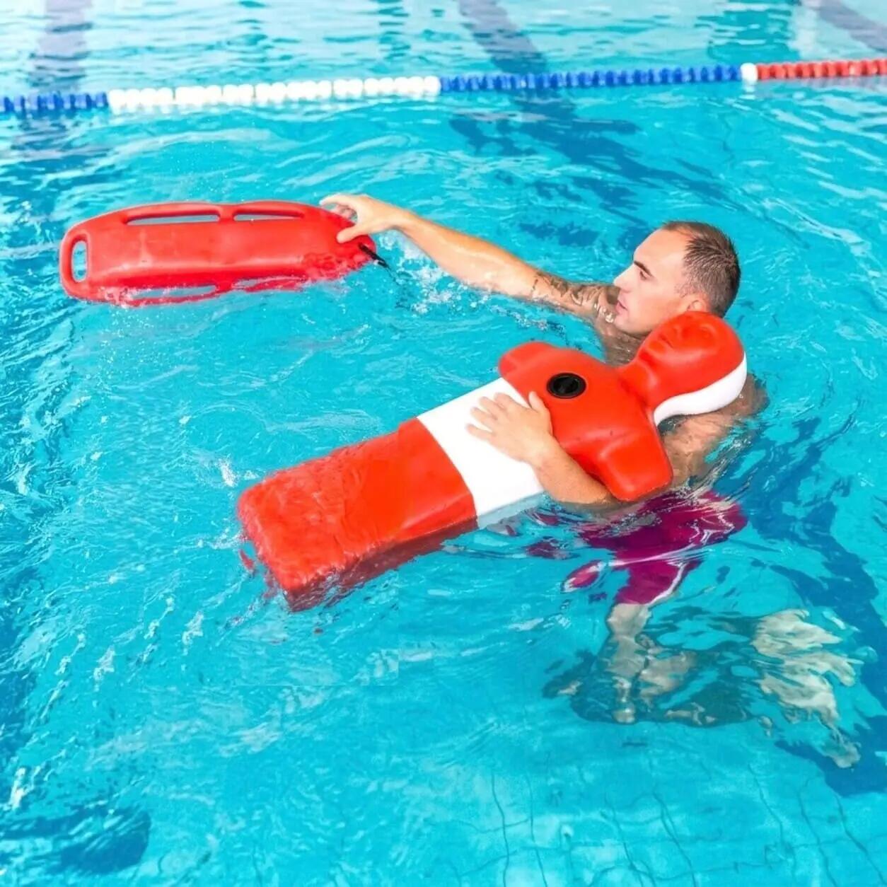Maniquí Rescate entrenamiento socorrismo piscina RCP Flotabilidad 5/5