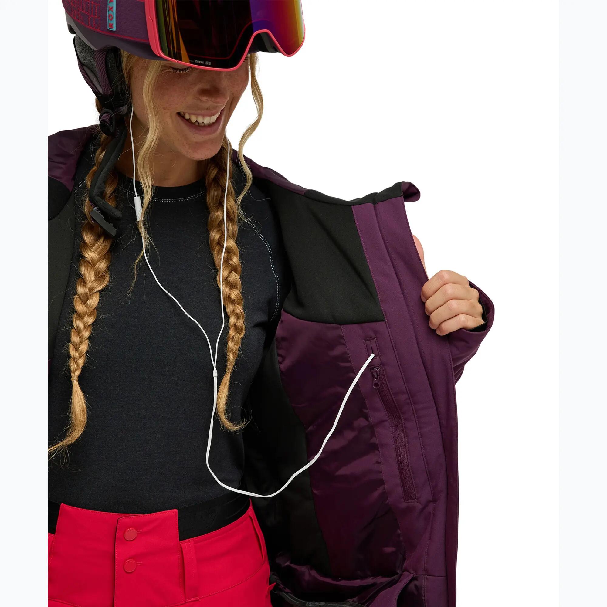 Chaqueta técnica de snow 20K ICE HAVEN Morado Mujer 5/7