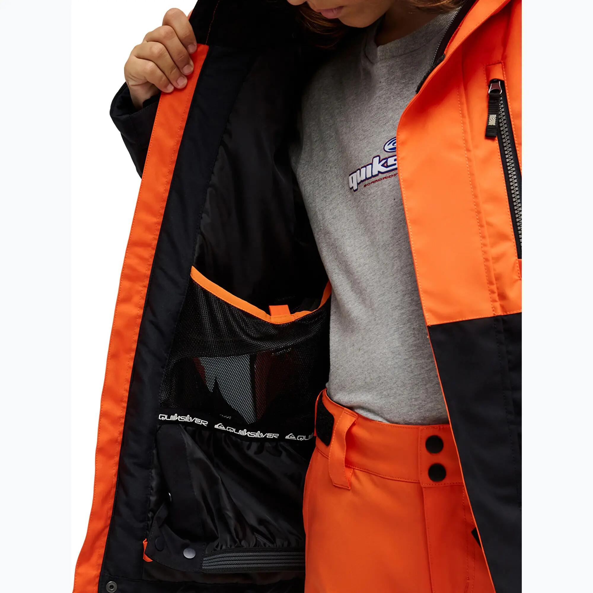 Veste de snow technique TITANO 10K Orange Garçon 6/7
