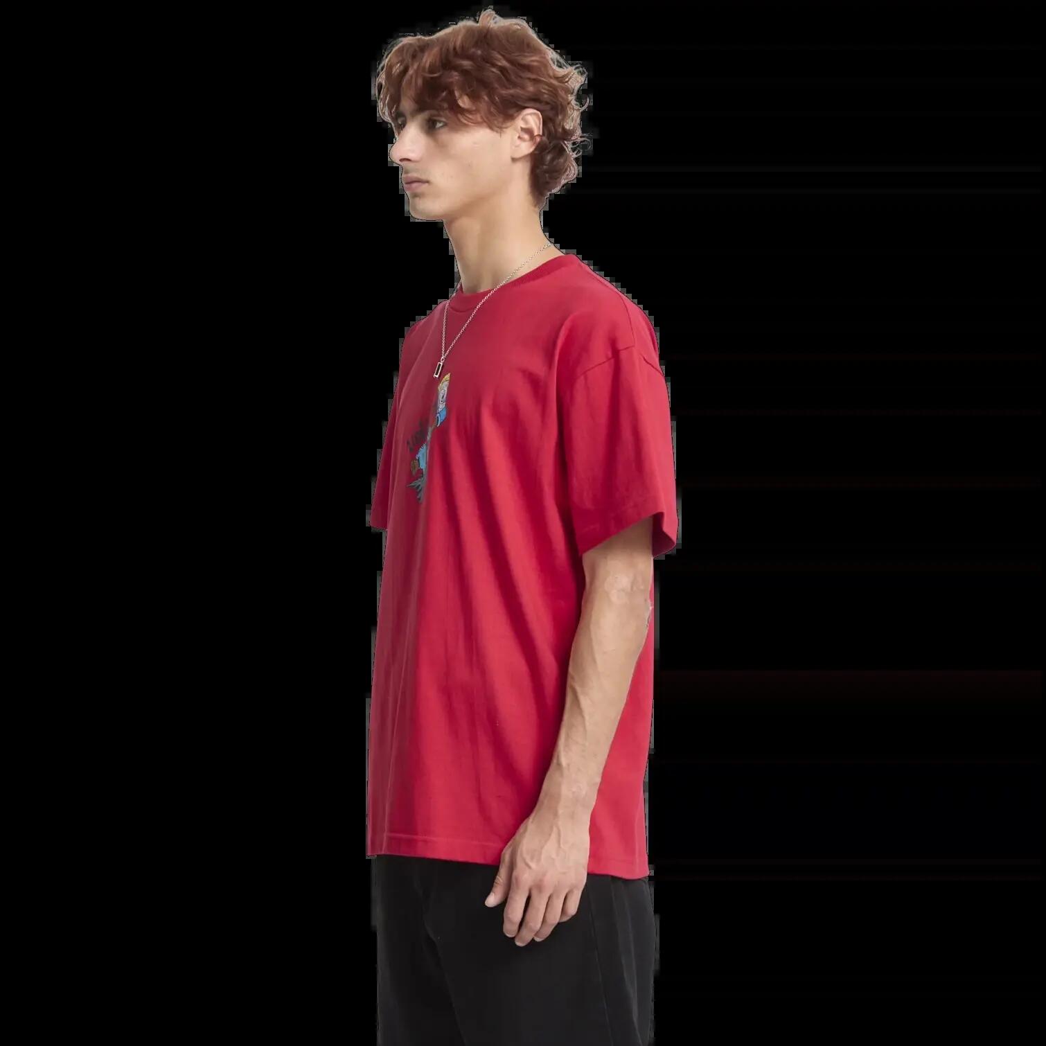 T-shirt Volcom J.J. Villard 3 Rouge Sauveteur 5/6