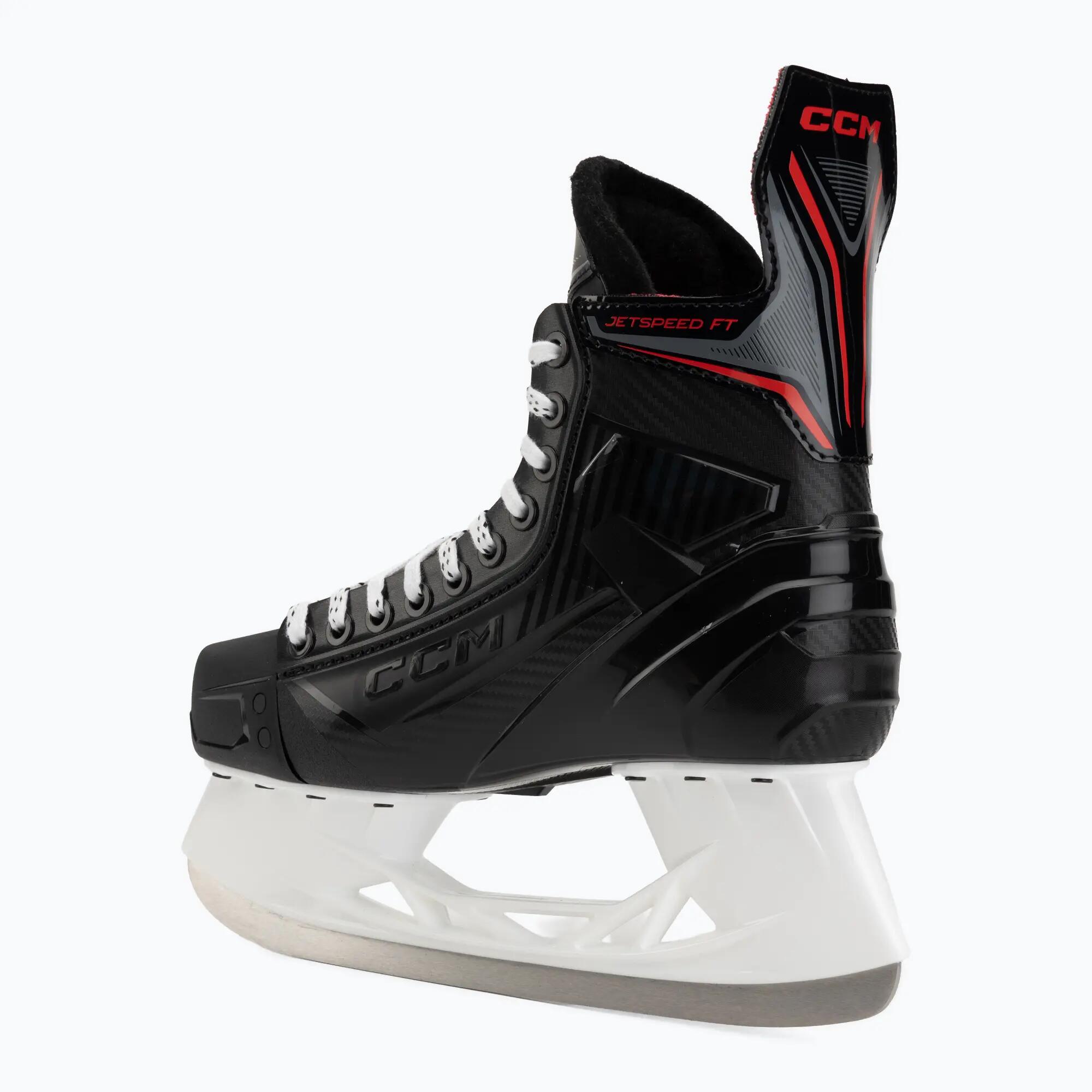 CCM Jetspeed FT patins de hockey Senior Regular noirs 3/7