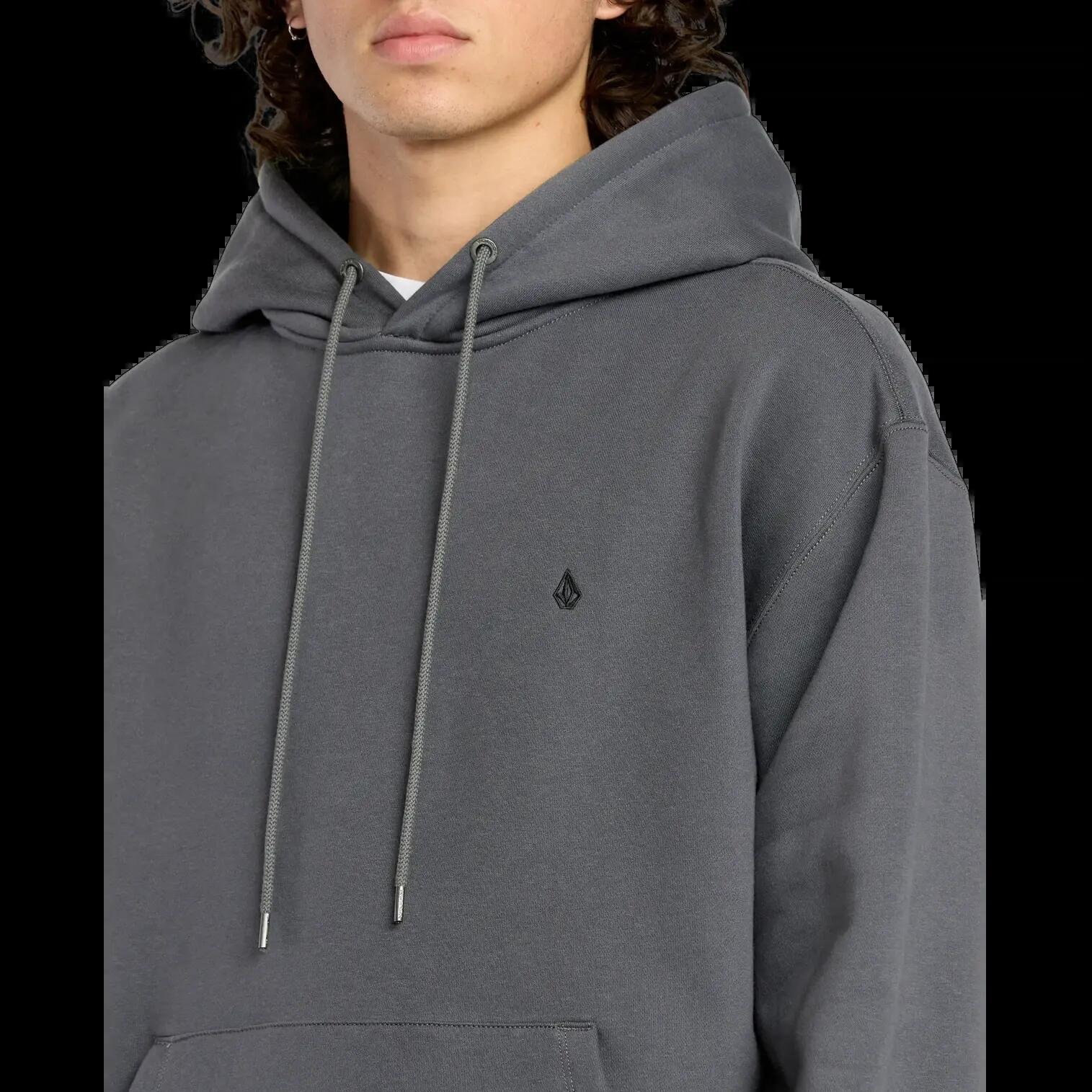 Sweatshirt com capuz Volcom Single Stone Pw Preto Asfalto 4/7