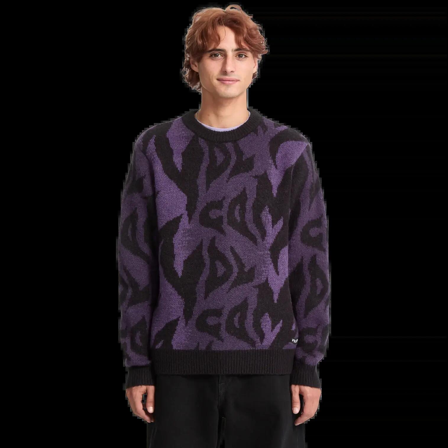 Volcom Maglione Anarchitour Blk 1/8