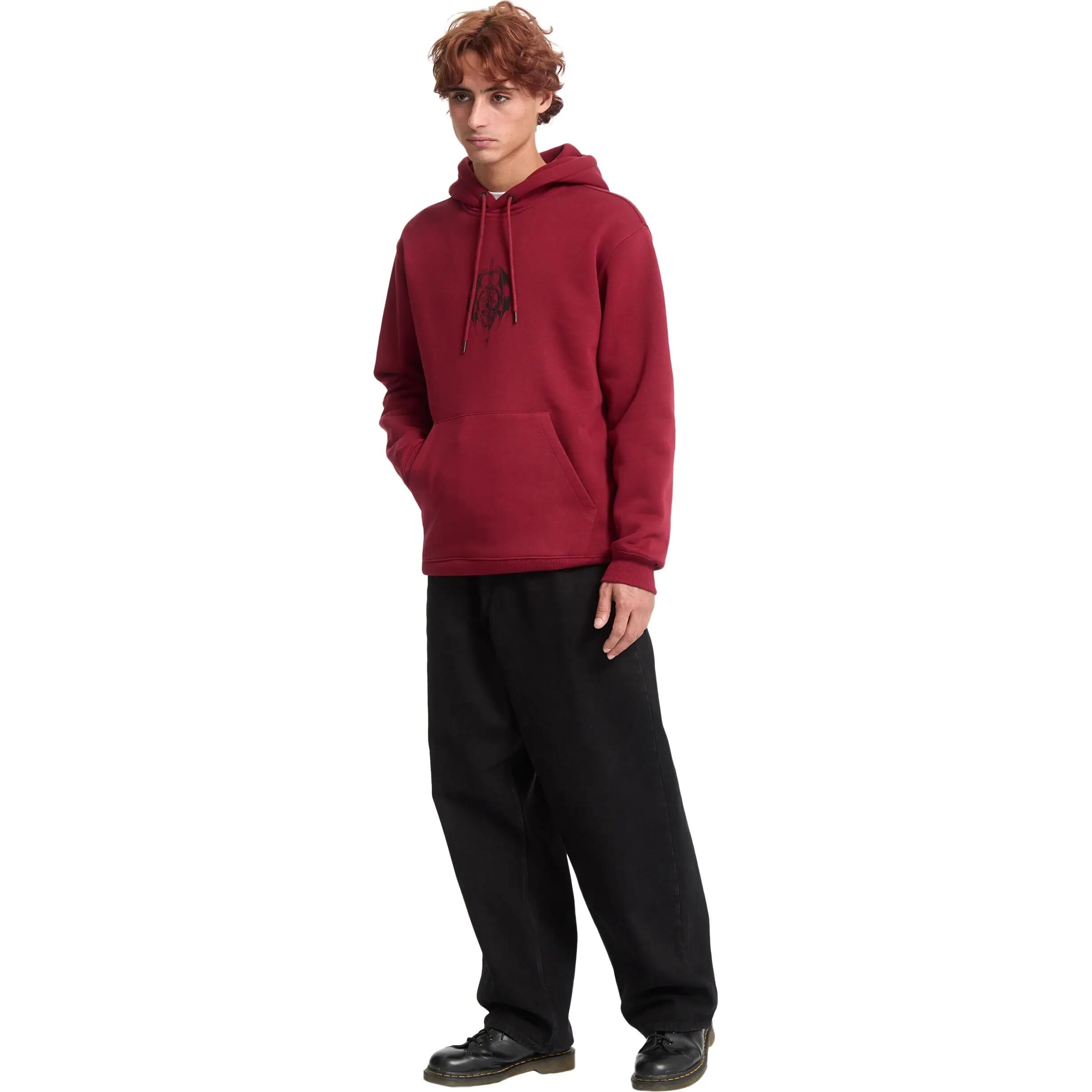 Sweatshirt com capuz Volcom Noder Preto 5/8