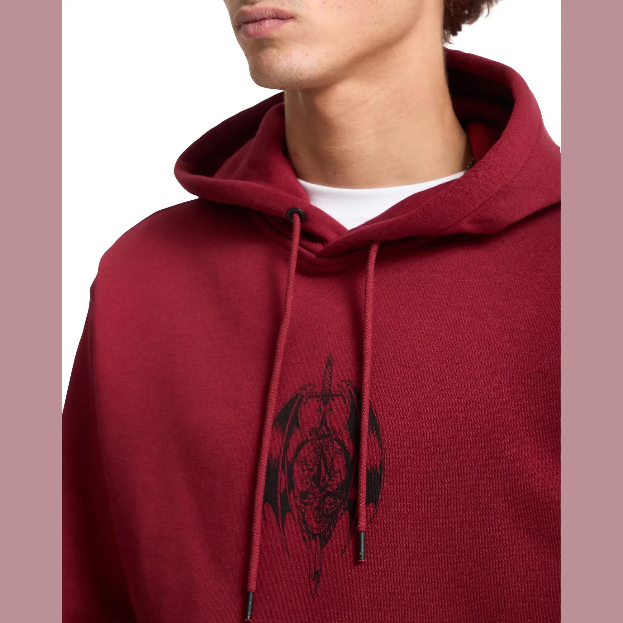 Sweatshirt com capuz Volcom Noder Preto 3/8