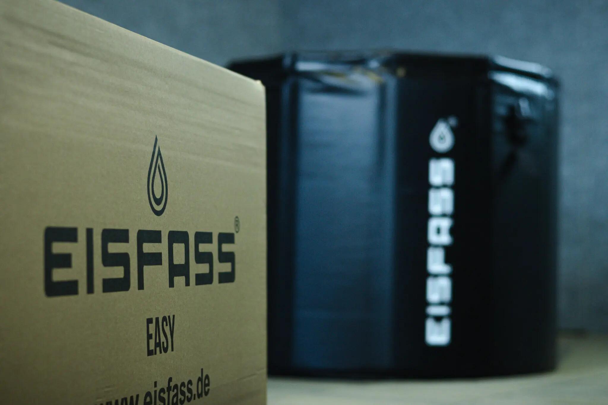 Eisfass Fitness Eisbad Eistonne faltbar 250 L Easy 2.0 6/12