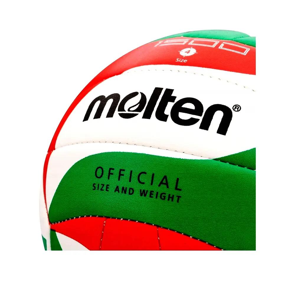 Ballon De Volleyball (Rouge / Blanc / Vert) Taille 4 8/10