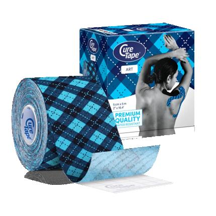 CureTape Art tartan – kinesiologie tape