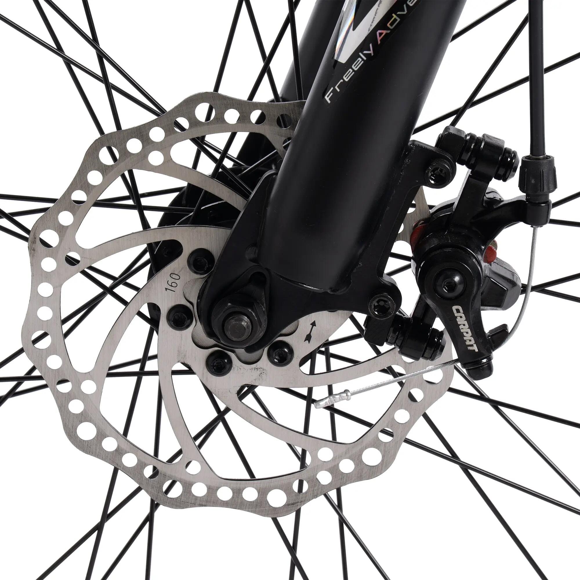 Bicicletă MTB cu suspensie integrala Trail 21v Argintiu/Negru 9/9