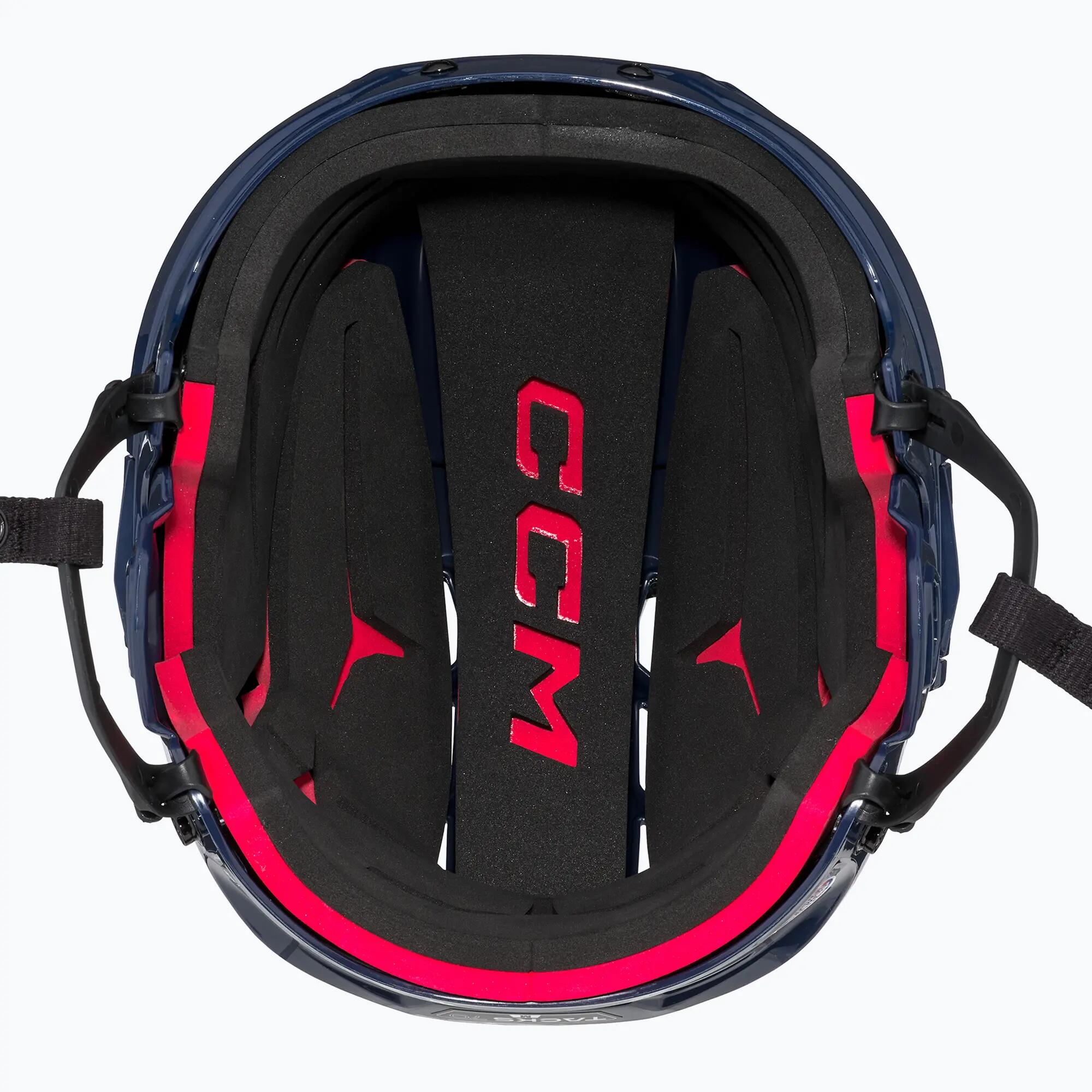 Kask hokejowy z kratą CCM Tacks 70 Combo Senior 5/6