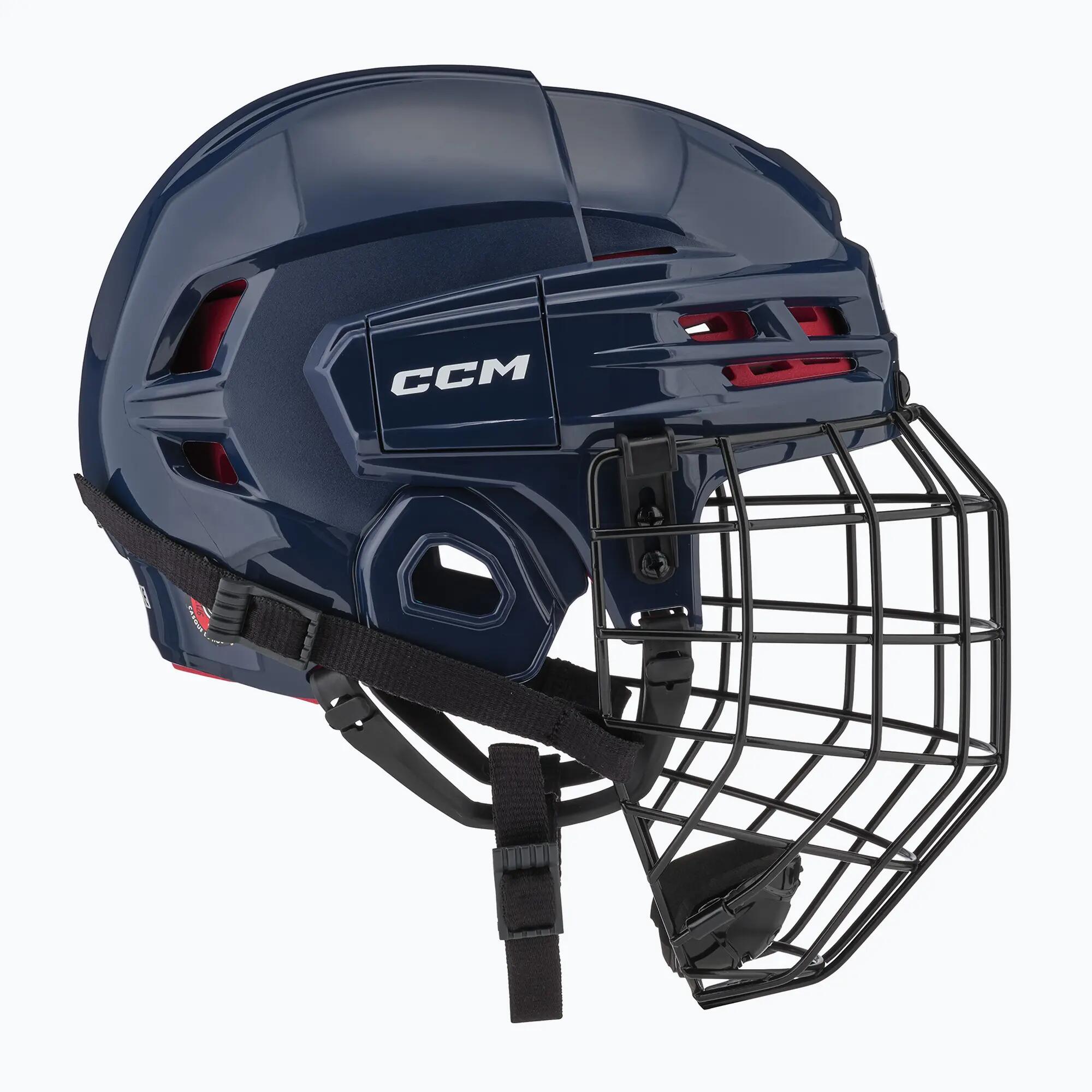 Kask hokejowy z kratą CCM Tacks 70 Combo Senior 3/6