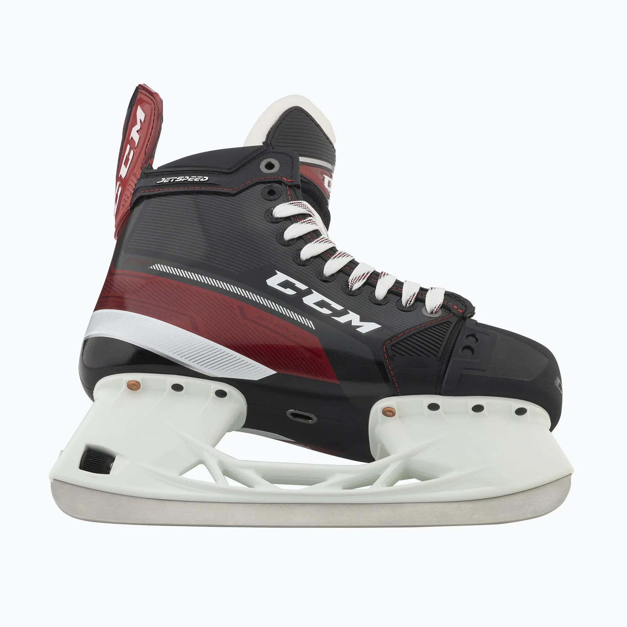 CCM Jetspeed FT IN Regular Eishockey-Schlittschuhe Schwarz 6/7