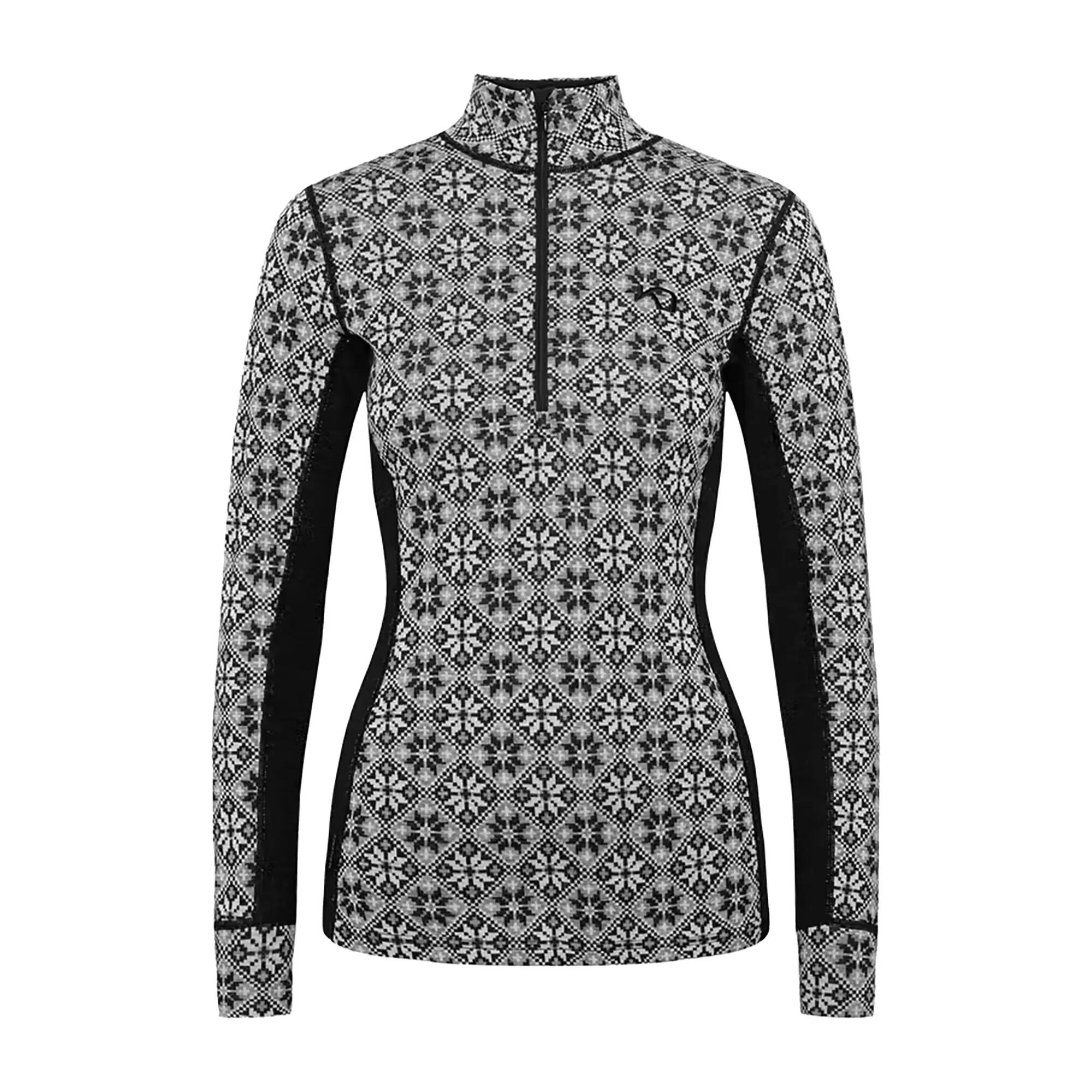 Intimo tecnico donna con mezza zip Kari Traa Rose 6/6