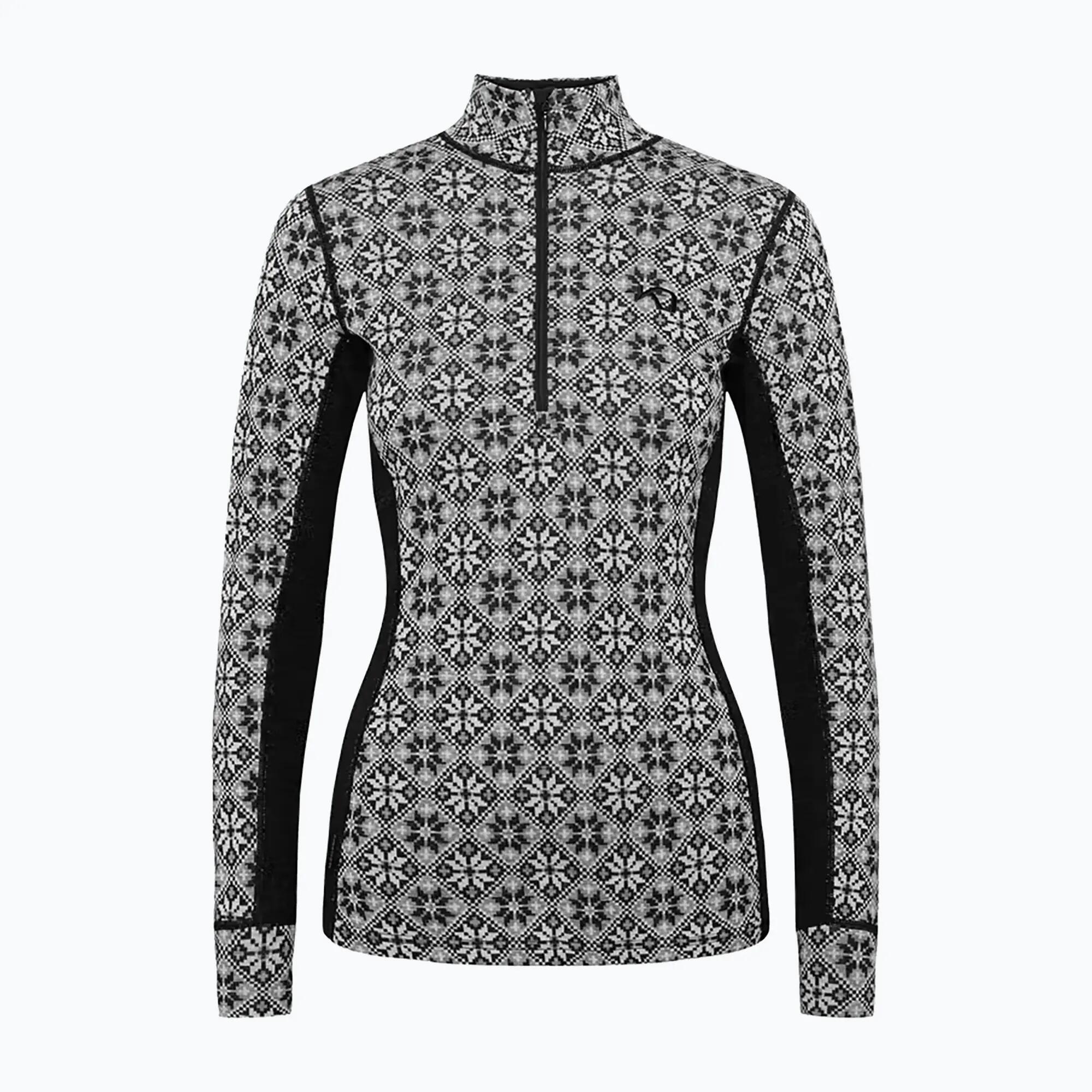 Intimo tecnico donna con mezza zip Kari Traa Rose 4/6